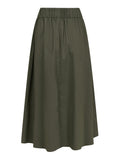 Yara Poplin Skirt - Army