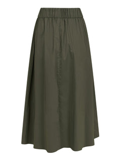 Yara Poplin Skirt - Army