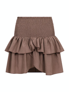 Carin R Skirt - Dusty Brown