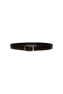 Hedvig Reversible Belt - Dark Brown