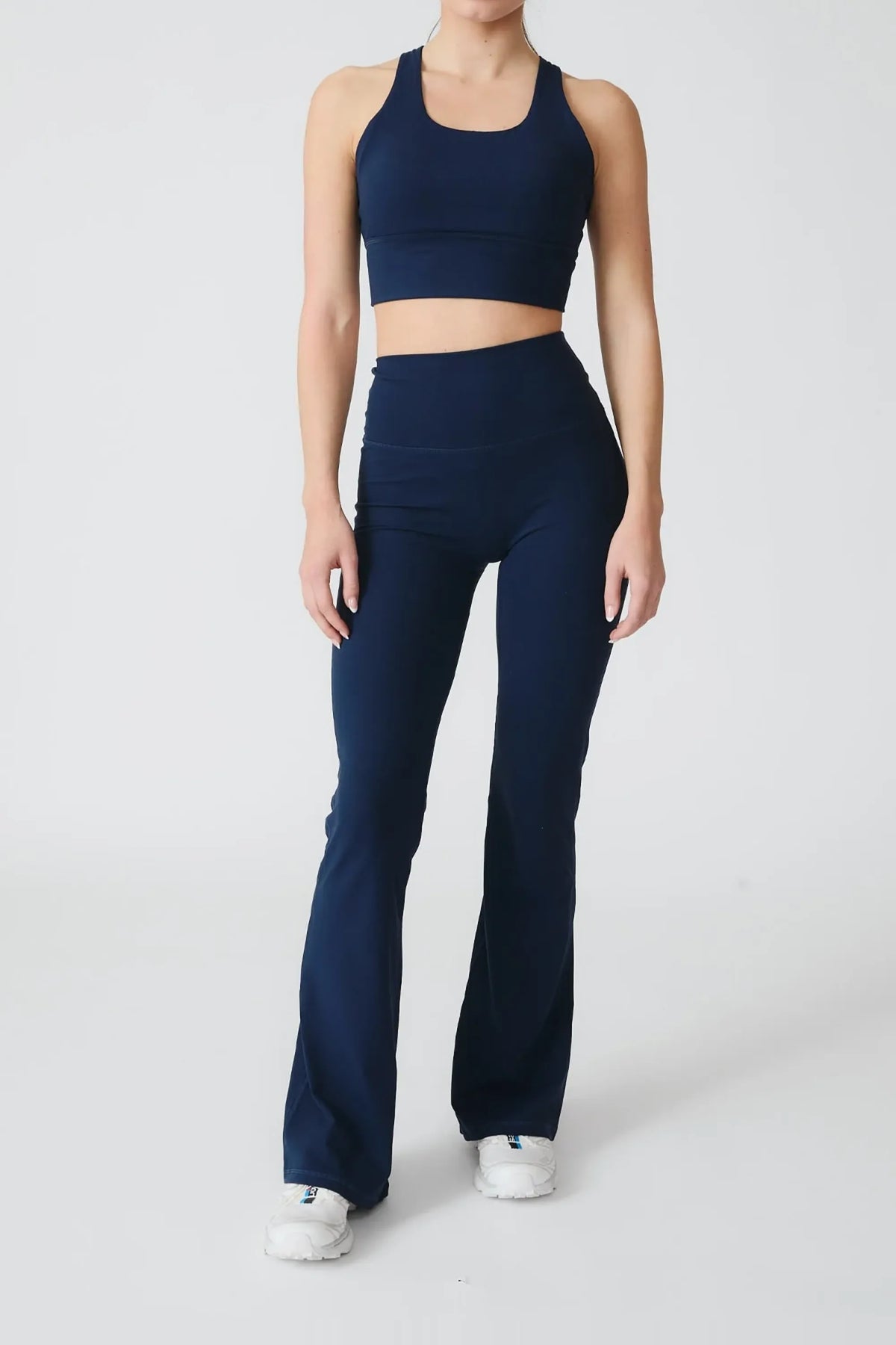 Flare Tights Long - Navy