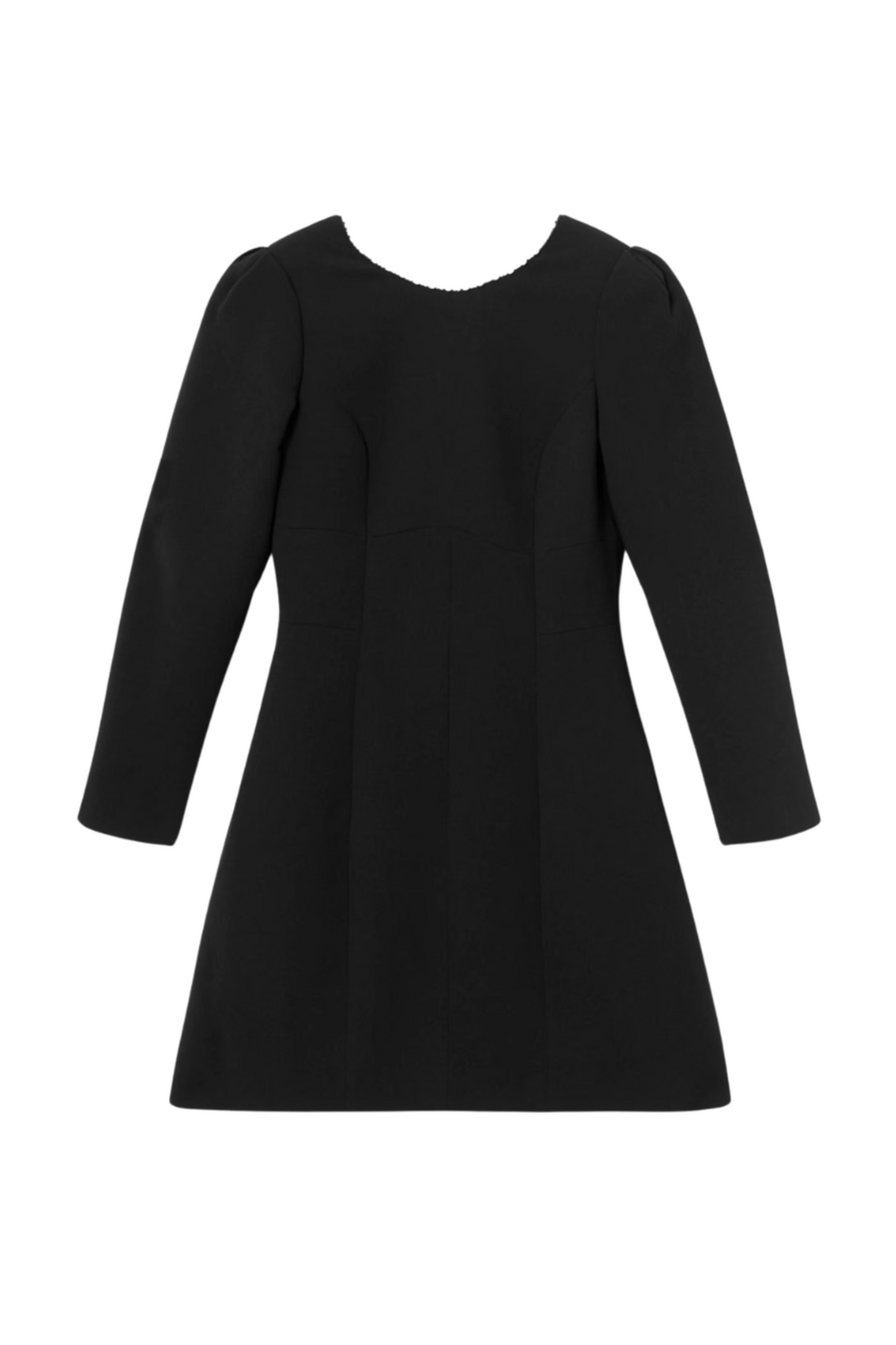 Nathalie Pearl Dress - Black