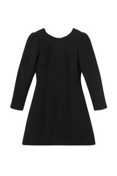 Nathalie Pearl Dress - Black