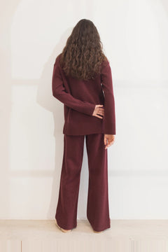 Shirley Knit - Deep Plum