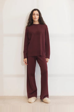 Shirley Knit - Deep Plum