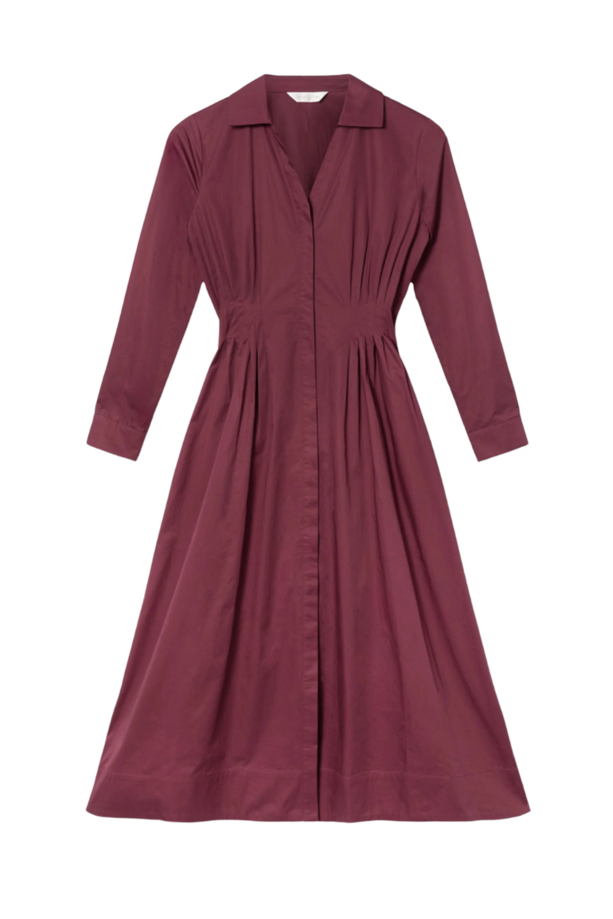 Noelle Dress - Dark Red