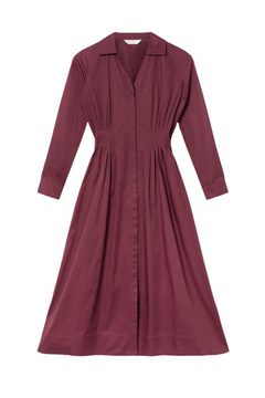 Noelle Dress - Dark Red