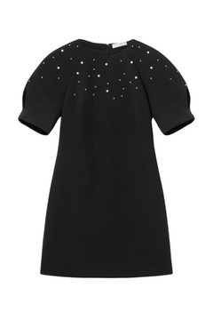 Tava Pearl Dress - Black