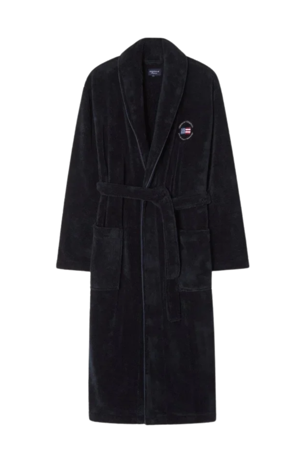 Unisex Fleece Robe - Navy