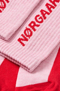 Logo Stepper Single Sock - Fairy Tale Pink
