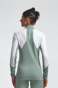 Shield Wool Half Zip - Sage Green