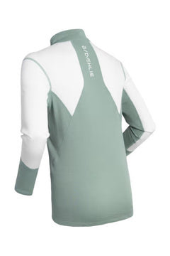 Shield Wool Half Zip - Sage Green
