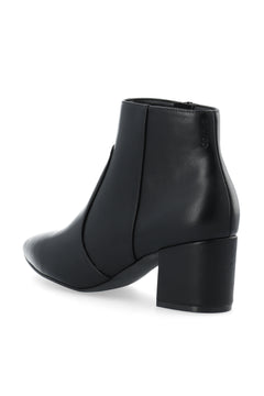 Biadevived Ankle Boot Smooth Faux Leather - Black