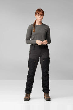 Keb Trousers Curved W - Black
