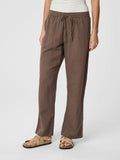 Sonar Linen Pants - Brown