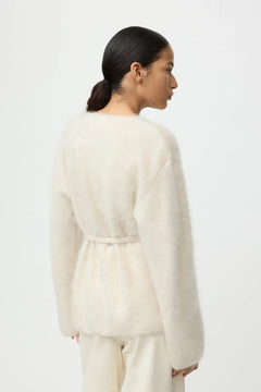 Brushed Cardigan - Chalk