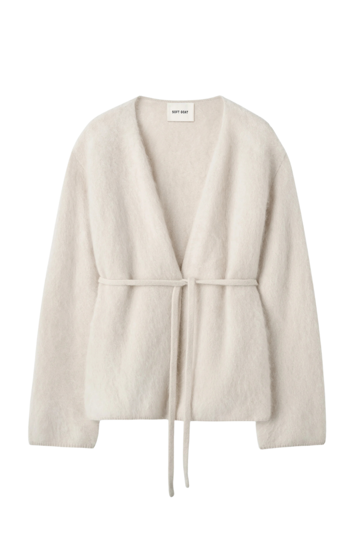 Brushed Cardigan - Chalk