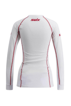 Racex Classic Long Sleeve W - Bright White/Swix Red