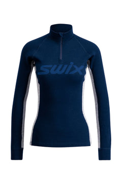 Racex Merino Half Zip W - Ballad Blue