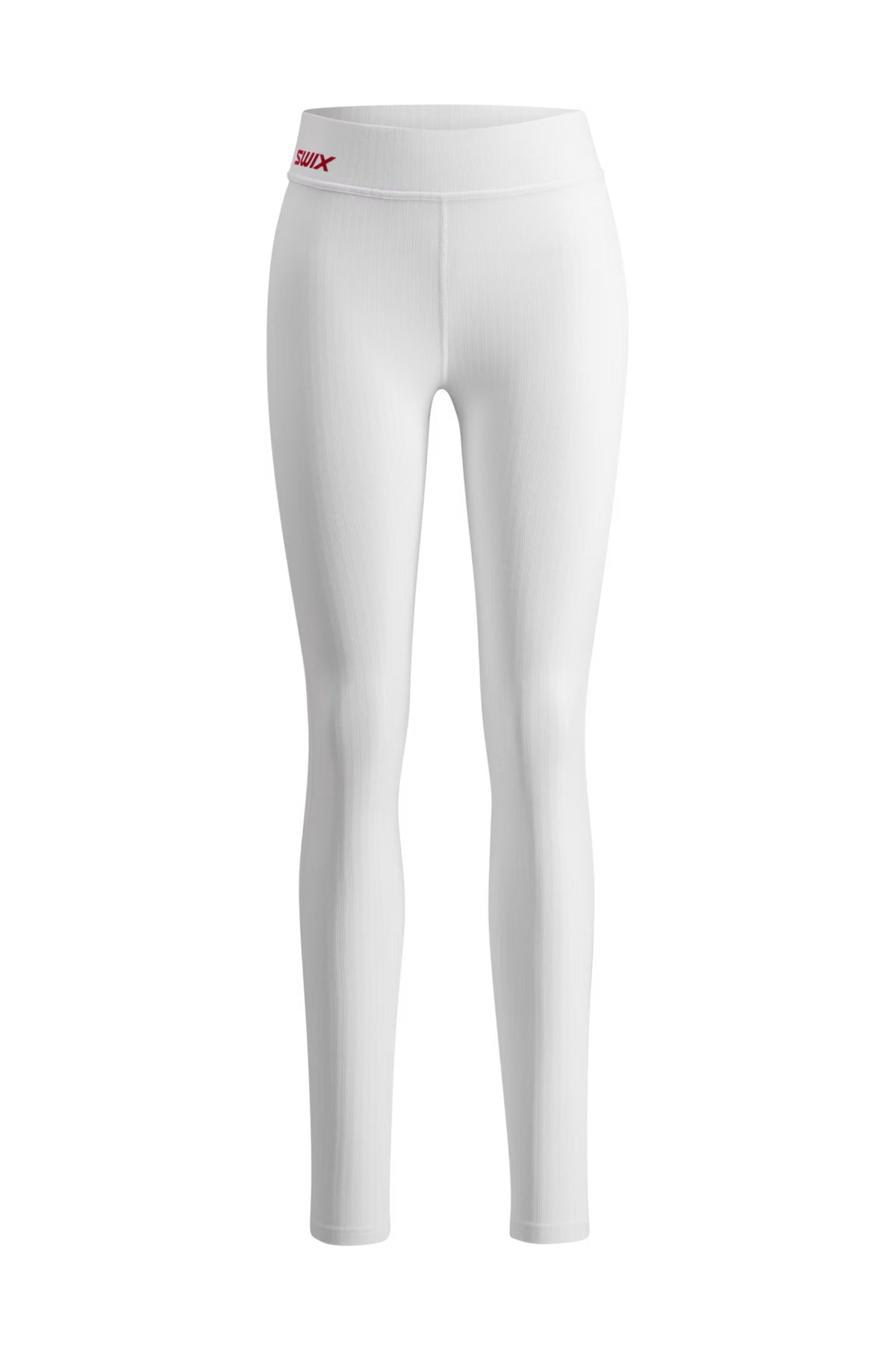 Racex Classic High Waist Pants W - Bright White/Swix Red