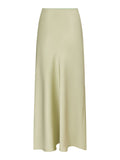 Vicky Heavy Sateen Skirt - Mint Green