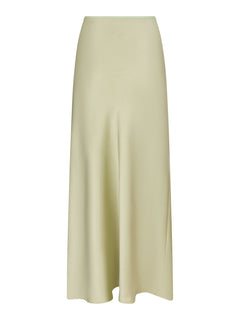 Vicky Heavy Sateen Skirt - Mint Green