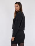 Paulina Knit Blouse - Black