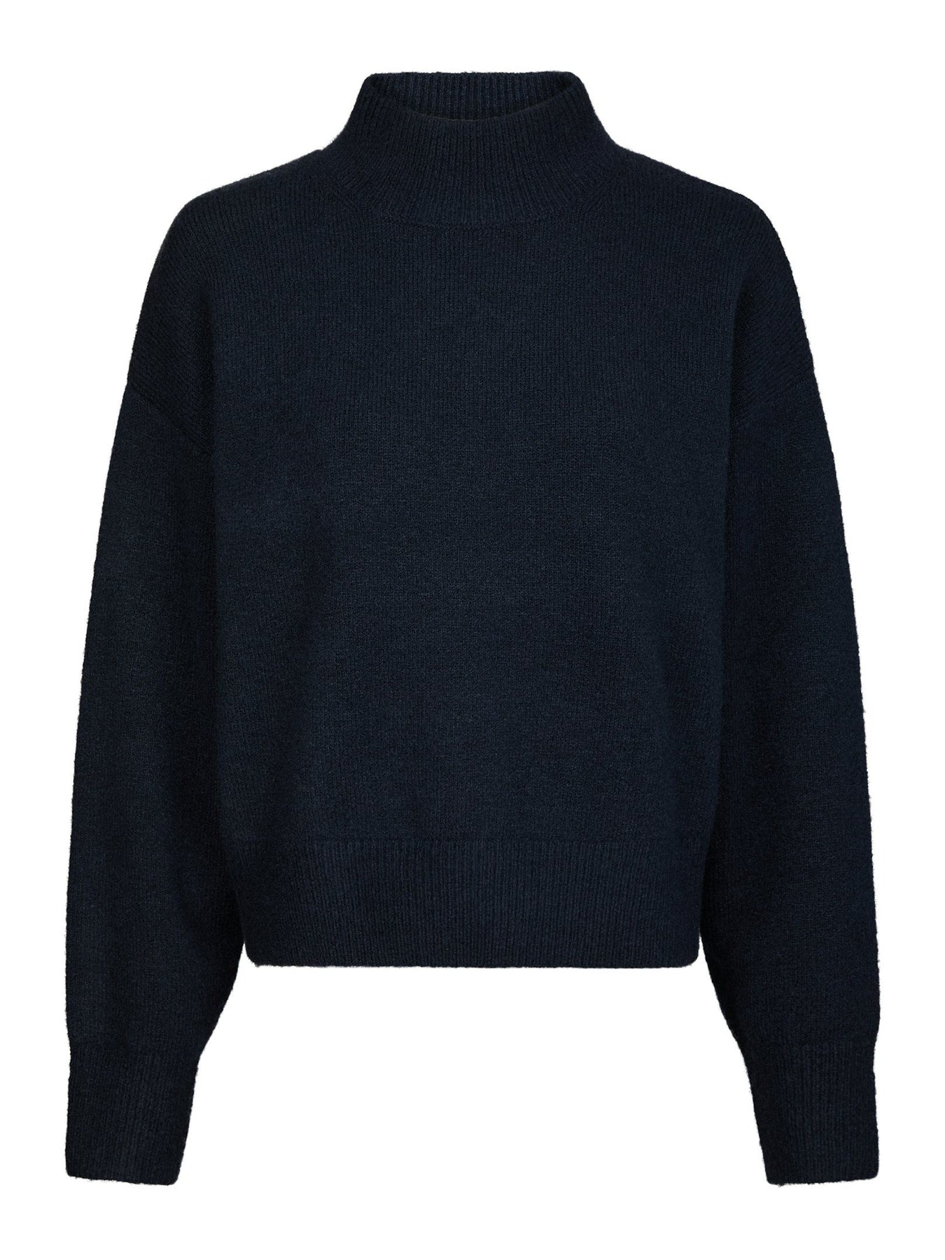 Paulina Knit Blouse - Navy
