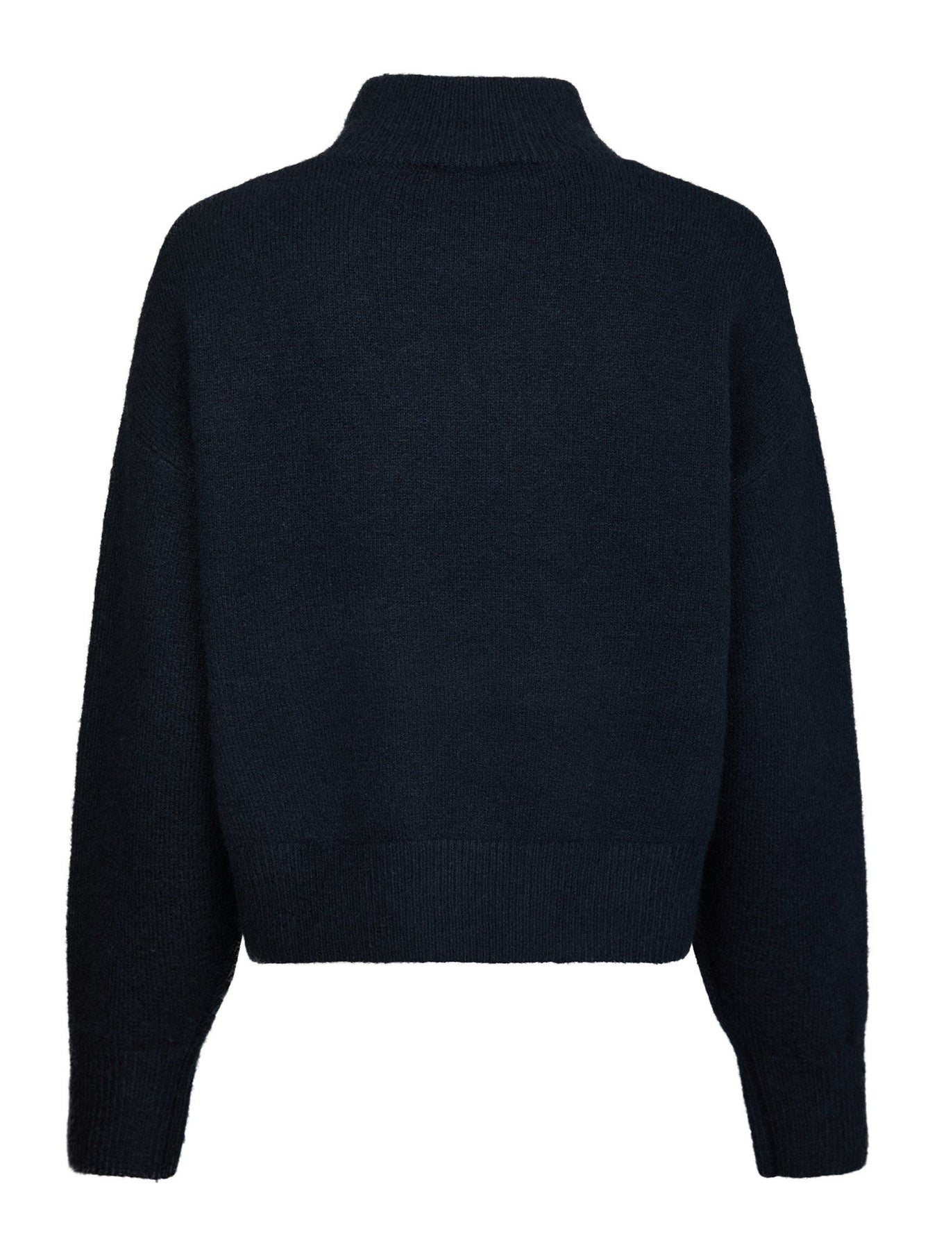 Paulina Knit Blouse - Navy