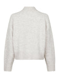 Paulina Knit Blouse - Beige Melange