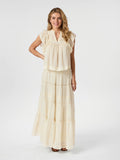 Jayla S Voile Top - Light Yellow