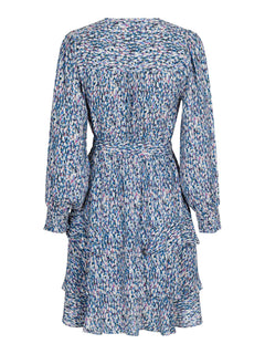 Dennie Color Haze Dress - Blue
