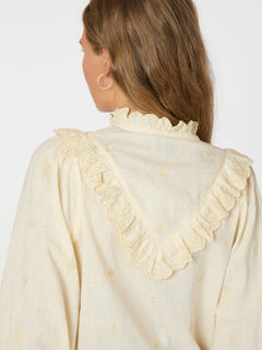Degas Blouse - Light Yellow