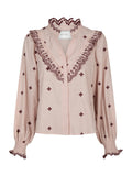 Degas Blouse - Dusty Rose