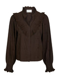 Degas Blouse - Dark Brown