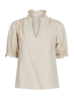 Odesa Linen Blouse - Sand