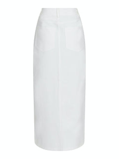Frankie Denim Skirt - Off White