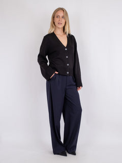 Lotta Knit Cardigan - Black