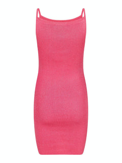 Contima Glitter Knit Dress - Berry