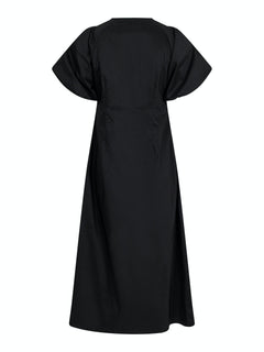 Illana Poplin Dress - Black