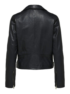 Katie Leather Jacket - Black