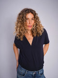 Shira Tee - Salute Navy