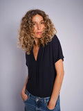 Shira Tee - Salute Navy