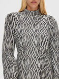 Macie Ls Midi Dress - Black