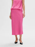 Lena HW Midi Skirt - Phlox Pink