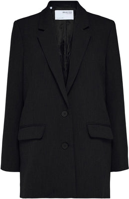 Rita LS Blazer - Black