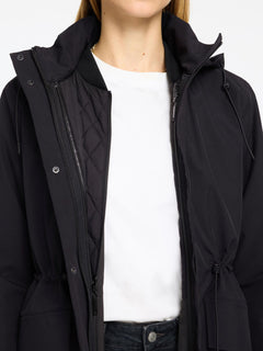 Lizzi Technical Coat - Black