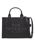 The Leather Medium Tote - Black