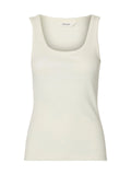Anna U-Neck Tank Top Noos - Snow White