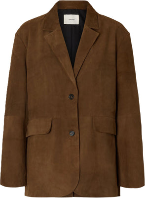 Clara Suede Blazer - Cappuccino